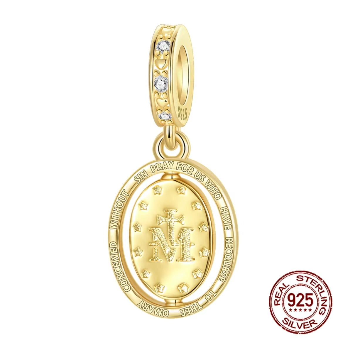 Berloque Proteção de Maria Mãe